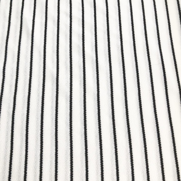 Banana Republic Stripe Crepe Off Shoulder Top - Picture 6 of 6